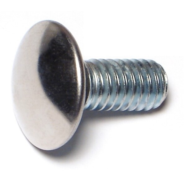 Midwest Fastener Carriage Bolt, Square Neck, 18 (Coarse), 3/4 in L, 18-8 Stainless Steel, 25 PK 09220 - main